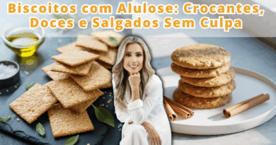 Biscoitos com alulose