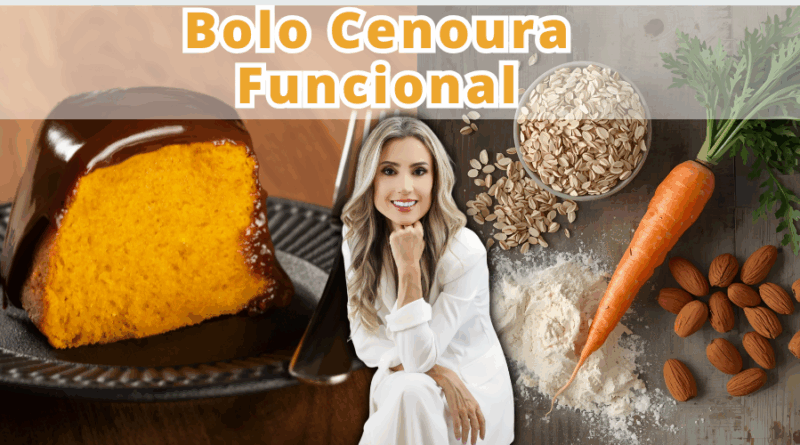 Bolo Cenoura Funcional