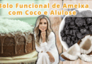 Bolo Funcional de Ameixa com Coco e Alulose VitalWe