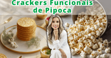 Crackers Funcionais de Pipoca