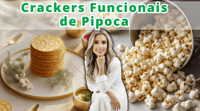 Crackers Funcionais de Pipoca