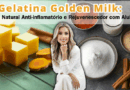 Gelatina Golden Milk: Doce Natural Anti-inflamatório e Rejuvenescedor com Alulose