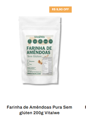 Vitalwe Farinha de amendoas