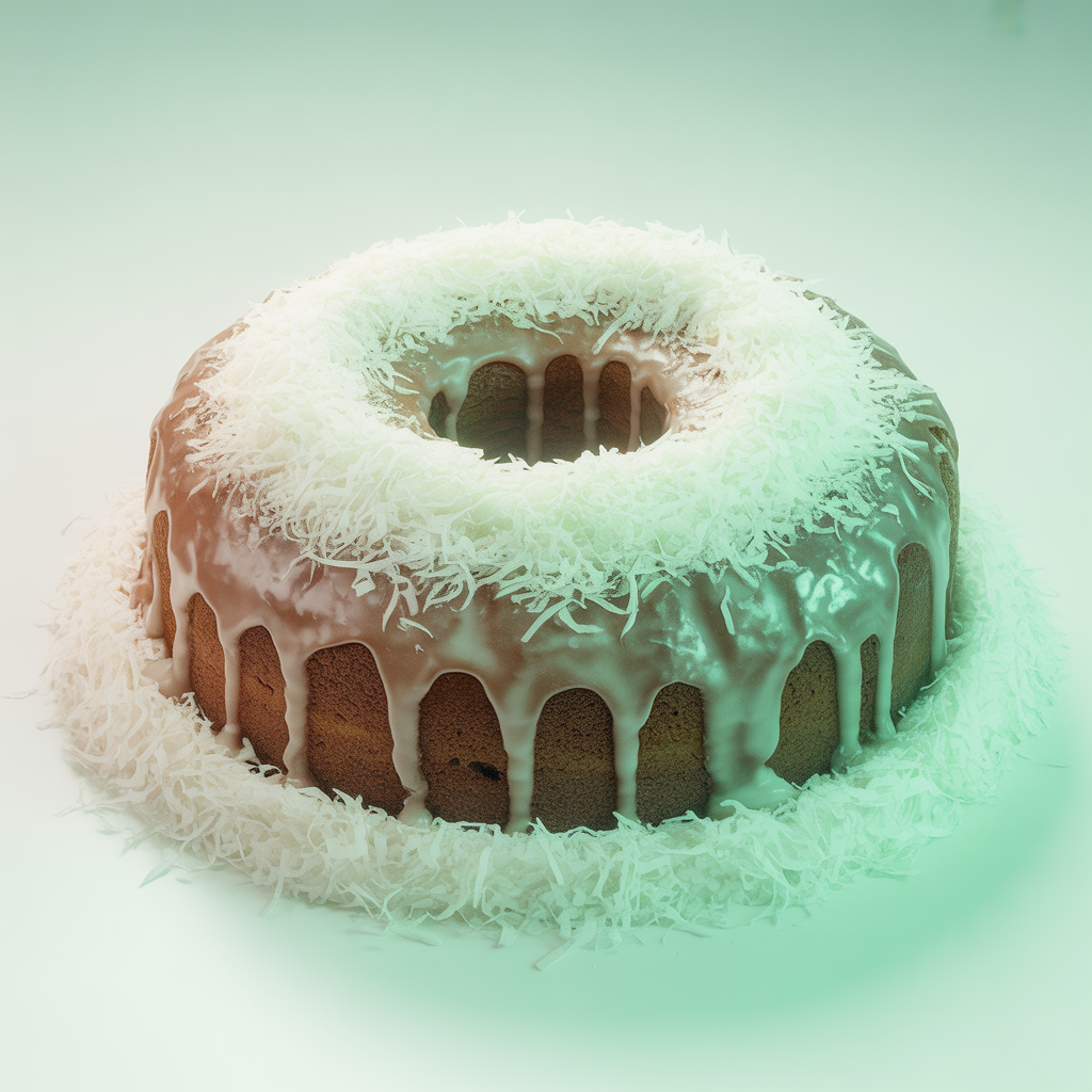 Bolo de Coco Saudável com Alulose