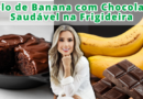 Bolo de Banana com Chocolate Saudável na Frigideira (Sem Forno, Fácil e Fofinho)